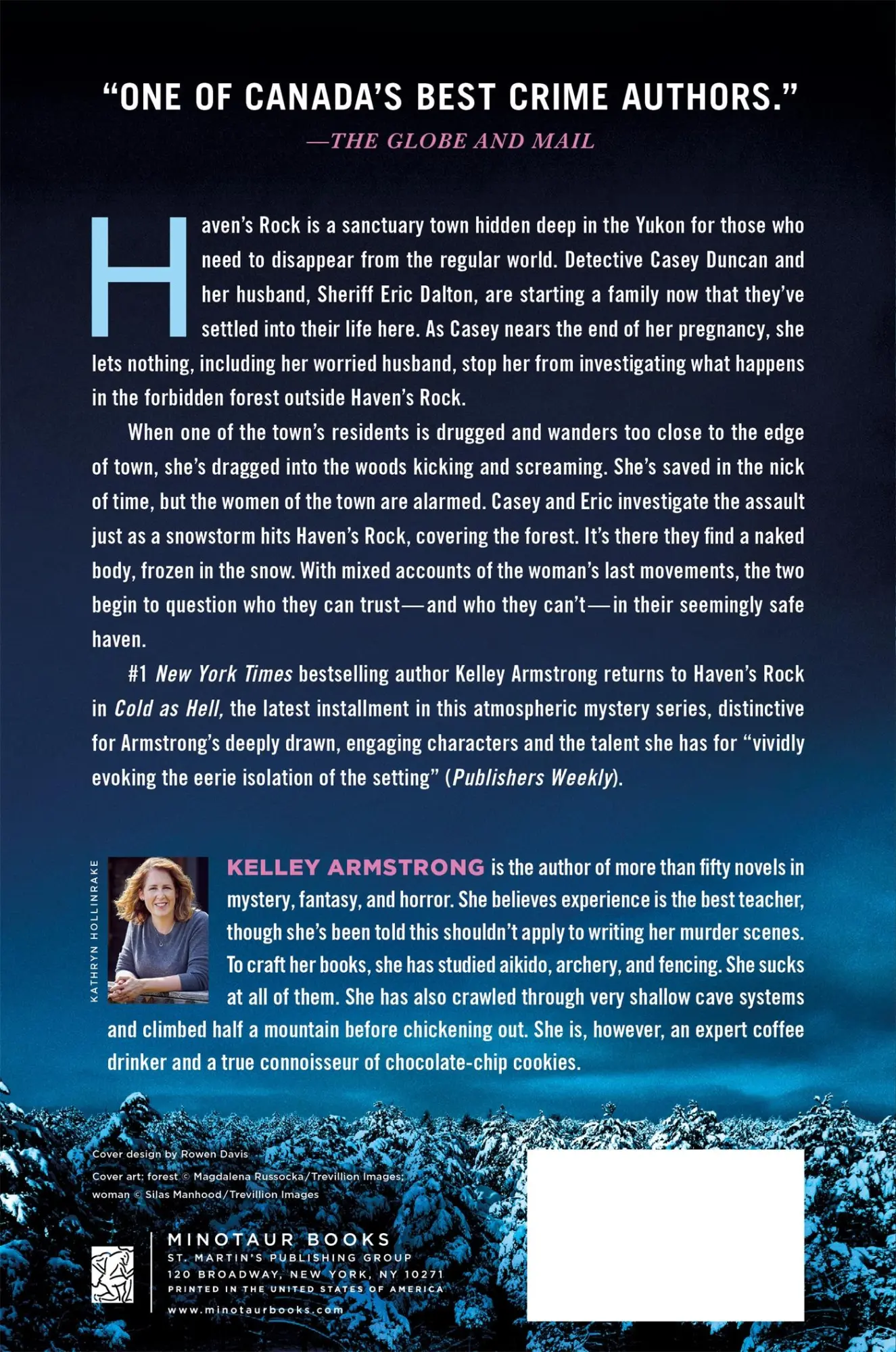 Rückseite: 9781250391650 | Cold as Hell | A Haven's Rock Novel | Kelley Armstrong | Taschenbuch