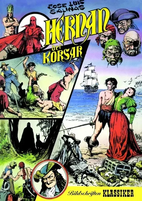 Cover: 9783944971650 | Hernan der Korsar | Bildschriften Klassiker 3 | José Luis Salinas