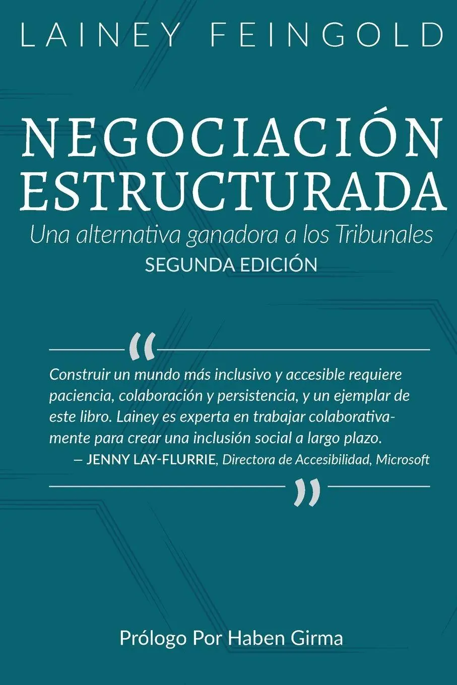 Cover: 9788409631650 | Negociación Estructurada | Una alternativa ganadora a los Tribunales