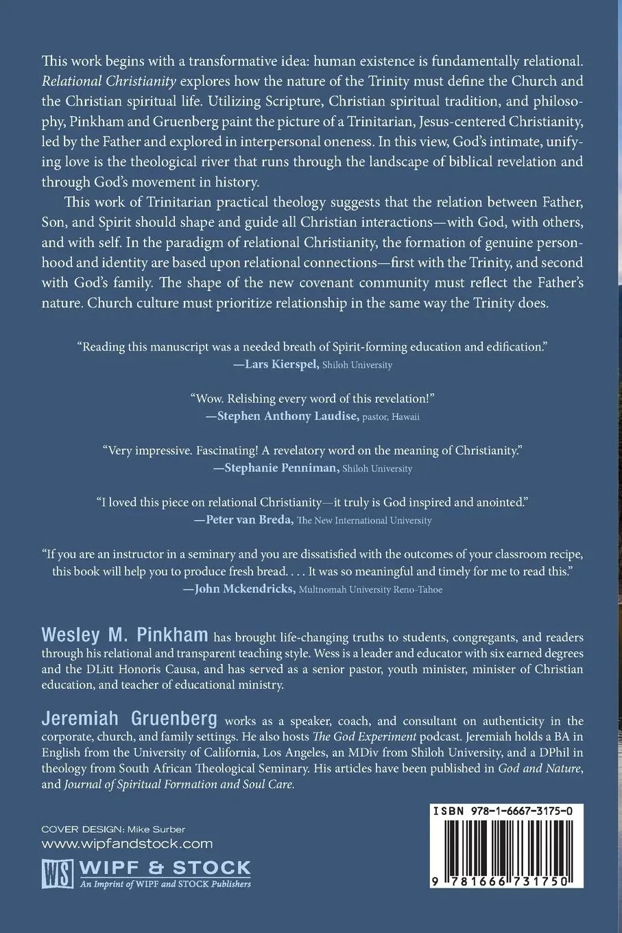 Rückseite: 9781666731750 | Relational Christianity | Wesley M. Pinkham | Taschenbuch | Englisch