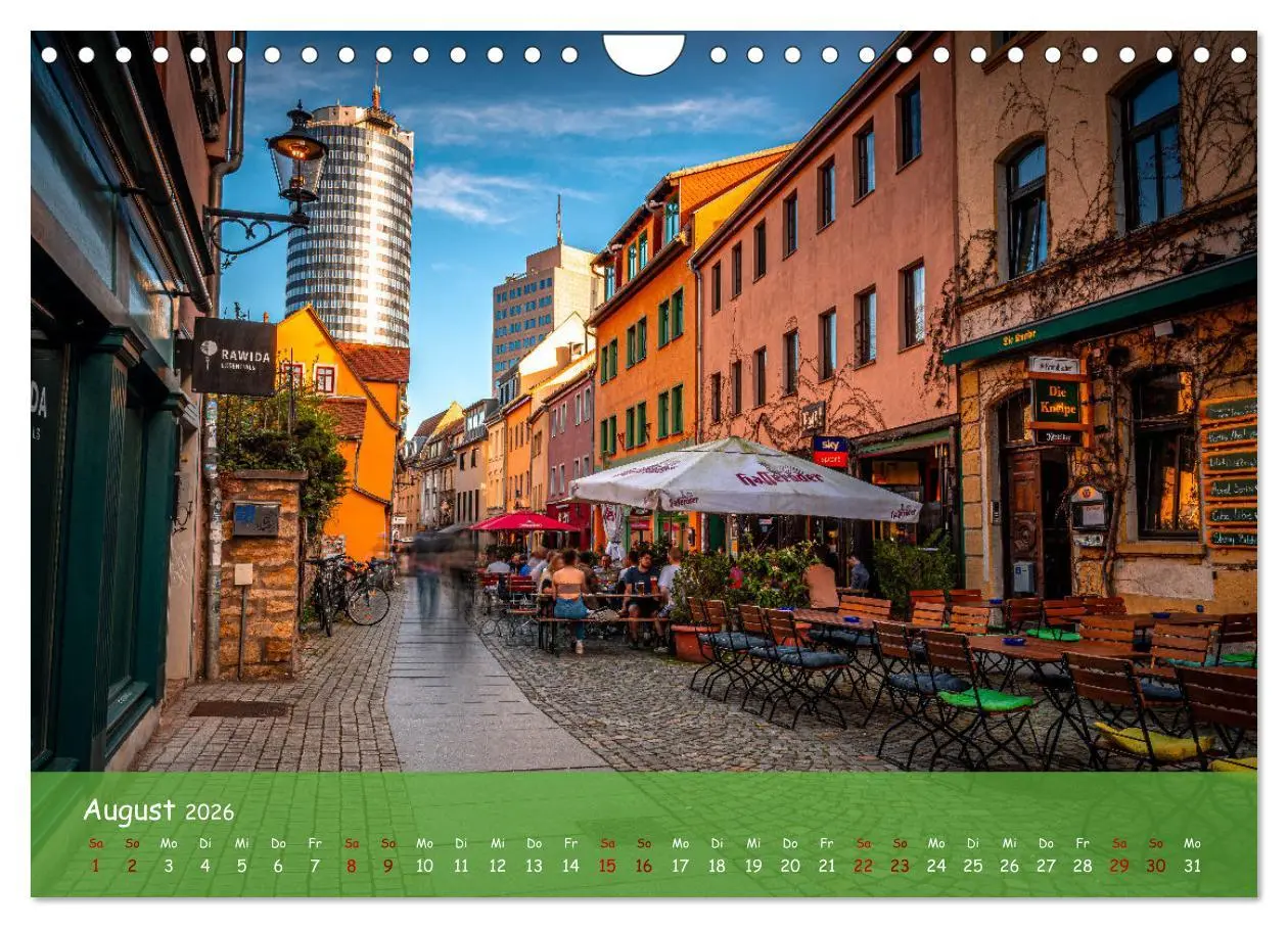 Bild: 9783457331750 | Jena - Faszination in Bildern (Wandkalender 2026 DIN A4 quer),...