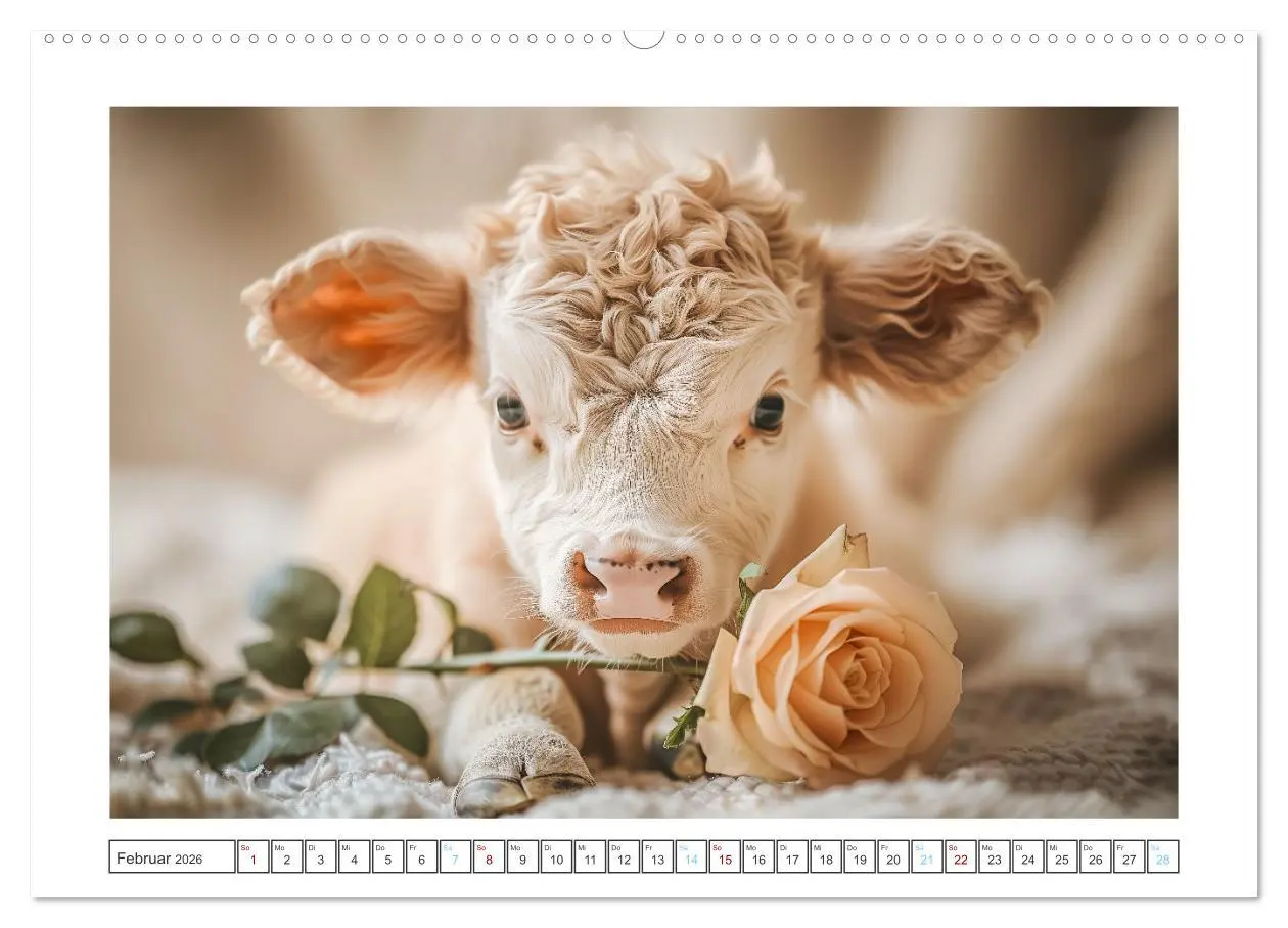 Bild: 9783457401750 | Schottische Hochland Rinder (hochwertiger Premium Wandkalender 2026...