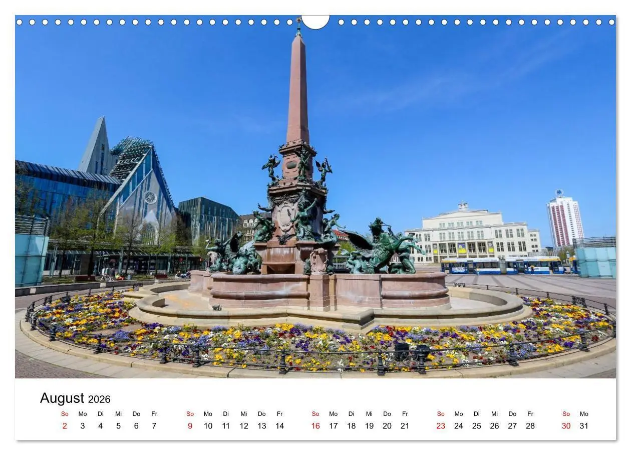 Bild: 9783516661750 | Leipzig - Stadtansichten zum Verlieben (Wandkalender 2026 DIN A3...