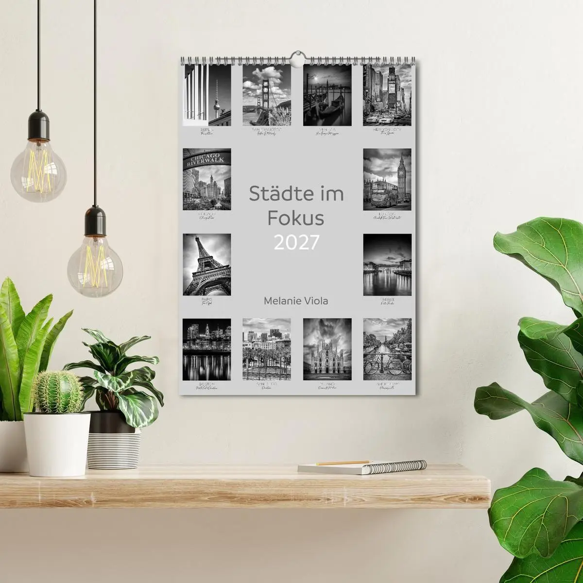 Bild: 9783516801750 | Städte im Fokus (Wandkalender 2027 DIN A3 hoch), CALVENDO...