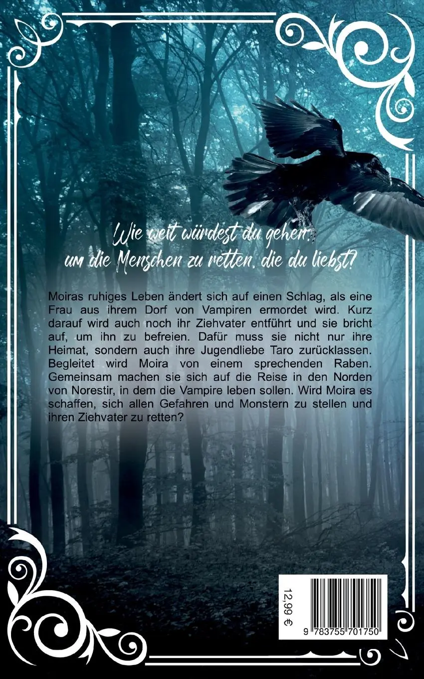 Rückseite: 9783755701750 | Das Rabenmädchen von Norestir | Alina Schüttler | Taschenbuch | 340 S.