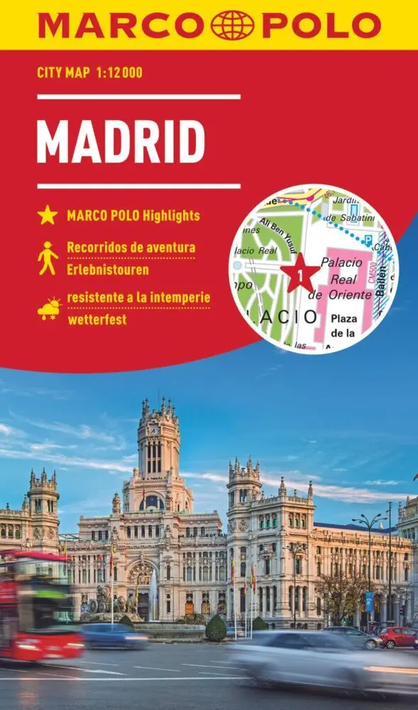 Cover: 9783829741750 | MARCO POLO Cityplan Madrid 1:12.000 | Marco Polo Verlag | (Land-)Karte