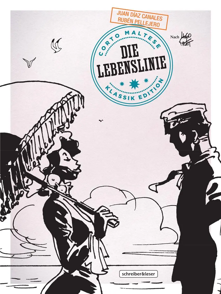 Cover: 9783965821750 | Corto Maltese | 17. Die Lebenslinie (Klassik-Edition in Schwarz-Weiß)