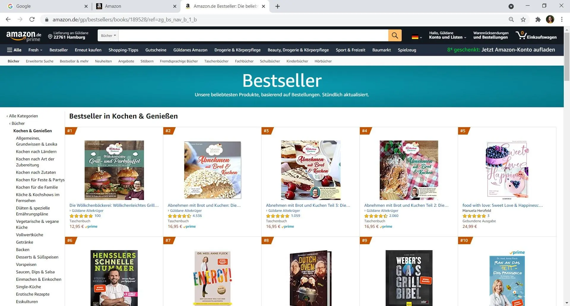 Bild: 9783982101750 | Bestseller aus Versehen | Güldane Altekrüger (u. a.) | Taschenbuch