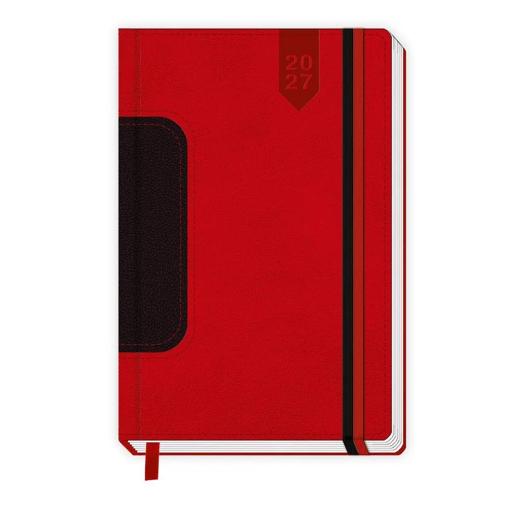 Cover: 4251901511850 | TRÖTSCH - Buchkalender A5 Rot 2027 | Taschenkalender | KG | Kalender