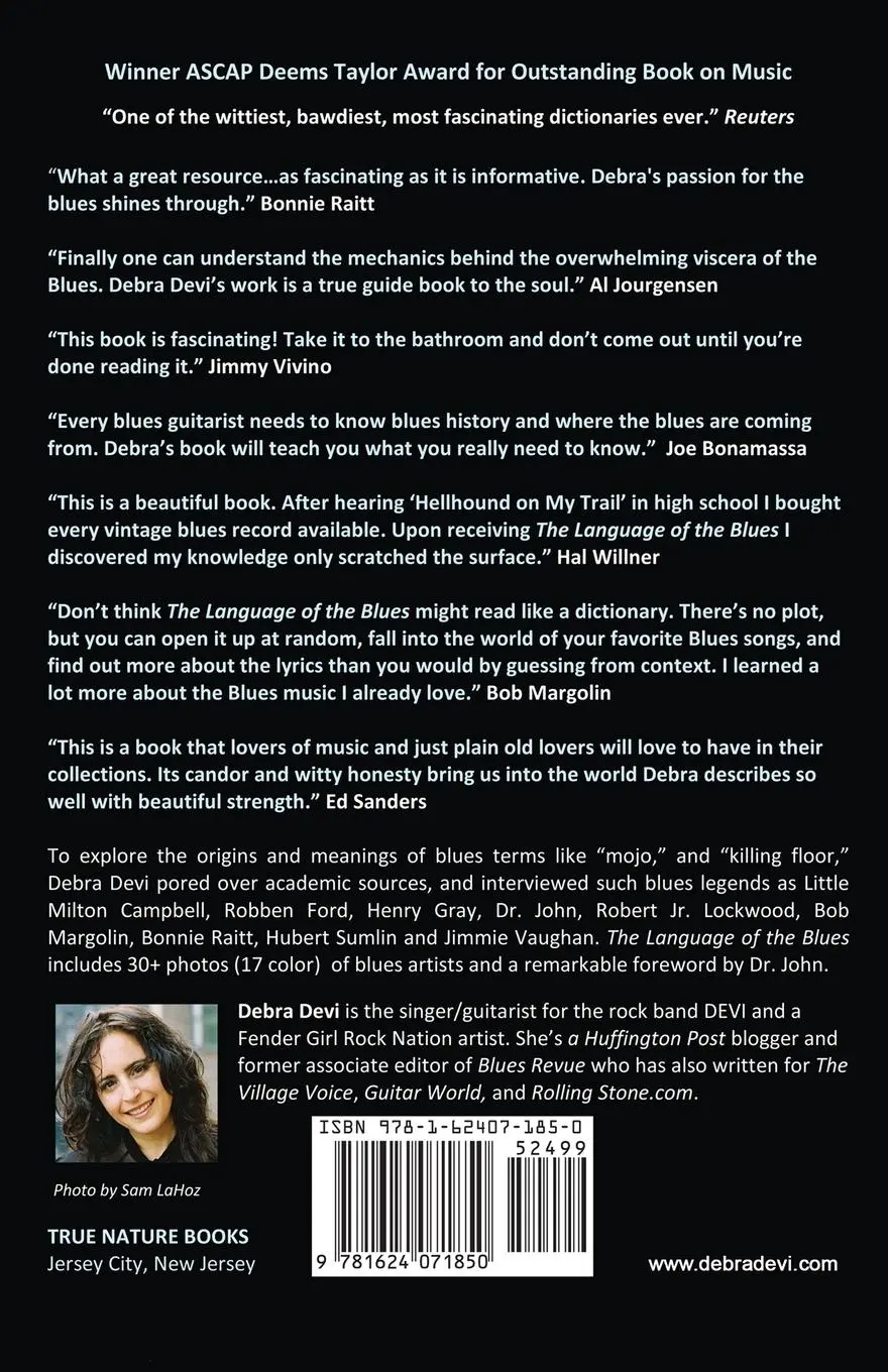 Rückseite: 9781624071850 | The Language of the Blues | From Alcorub to Zuzu | Debra Devi | Buch