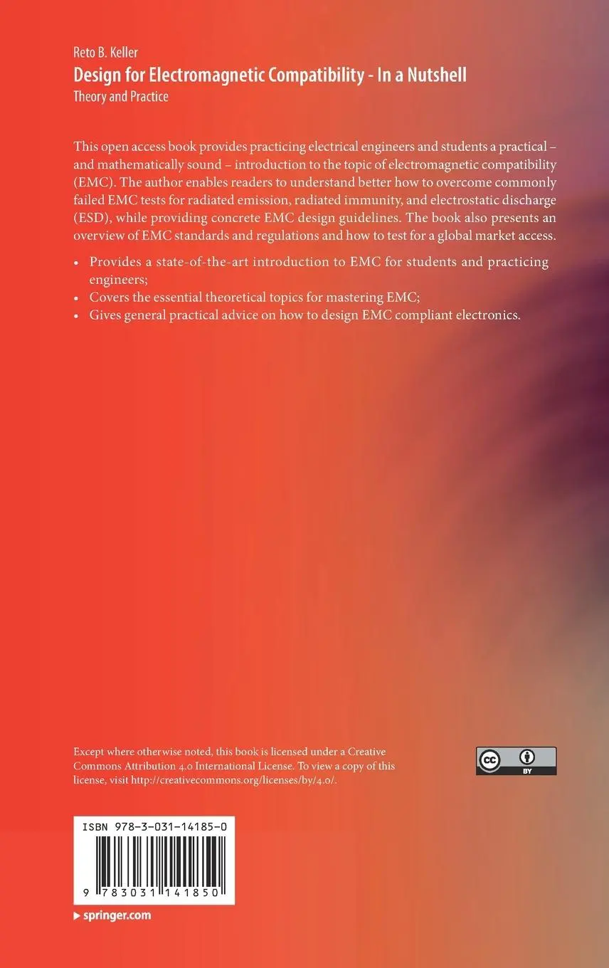 Rückseite: 9783031141850 | Design for Electromagnetic Compatibility--In a Nutshell | Keller