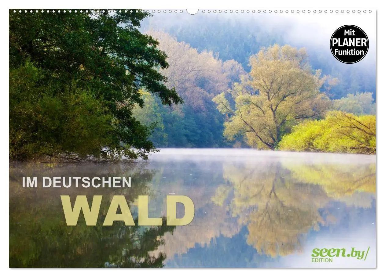 Cover: 9783435541850 | Im Deutschen Wald 2025 - ein Notizkalender (Wandkalender 2025 DIN...
