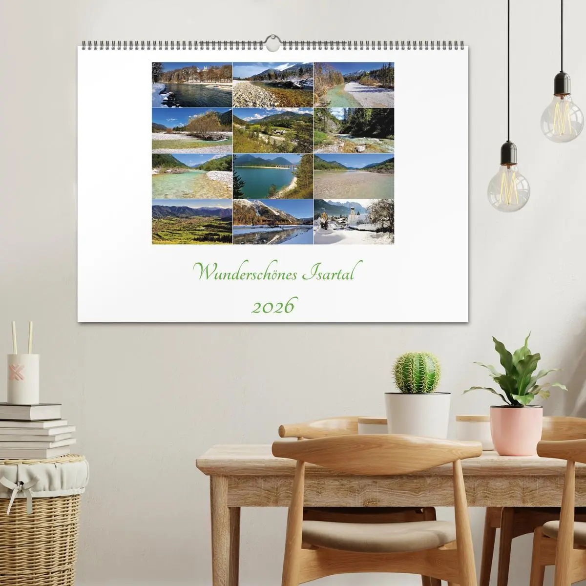 Bild: 9783516031850 | Wunderschönes Isartal 2026 (Wandkalender 2026 DIN A2 quer),...