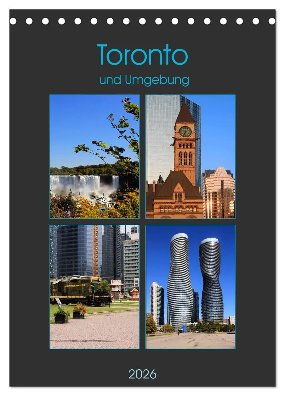 Cover: 9783516411850 | Toronto und Umgebung (Tischkalender 2026 DIN A5 hoch), CALVENDO...
