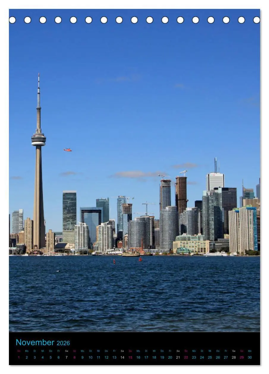 Bild: 9783516411850 | Toronto und Umgebung (Tischkalender 2026 DIN A5 hoch), CALVENDO...