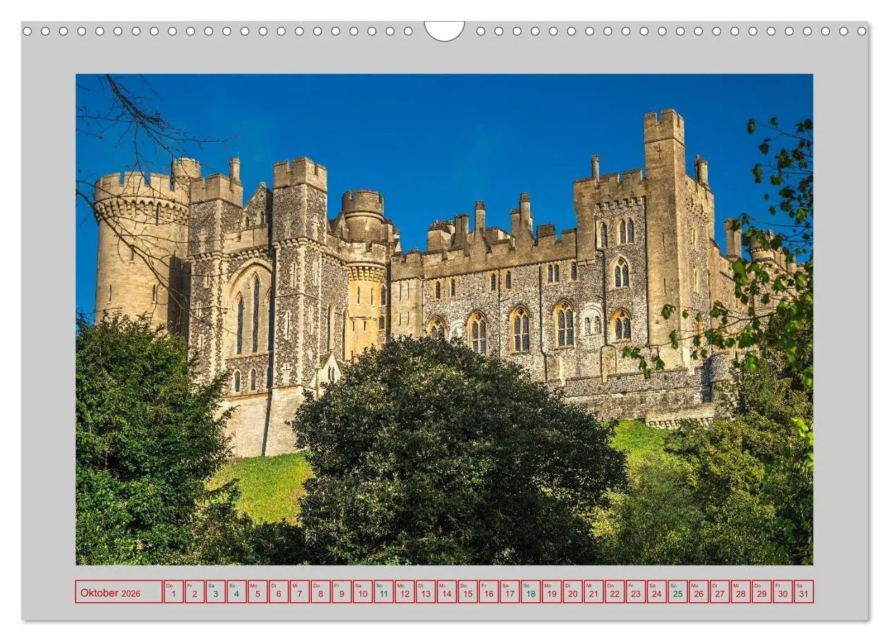 Bild: 9783516651850 | Burgen und Schlösser in England (Wandkalender 2026 DIN A3 quer),...