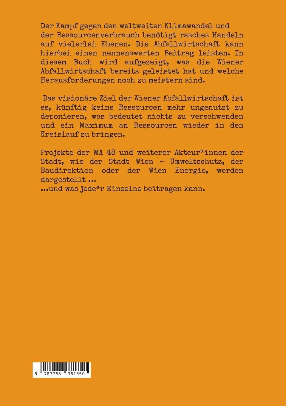 Rückseite: 9783758381850 | Bau kan Mist! | Josef Thon (u. a.) | Taschenbuch | 208 S. | Deutsch