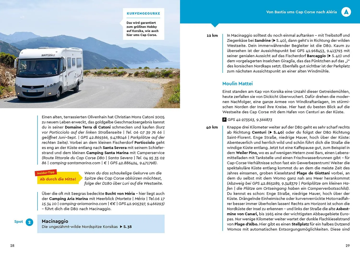 Bild: 9783829731850 | MARCO POLO Camper Guide Korsika | Timo Lutz | Taschenbuch | 192 S.