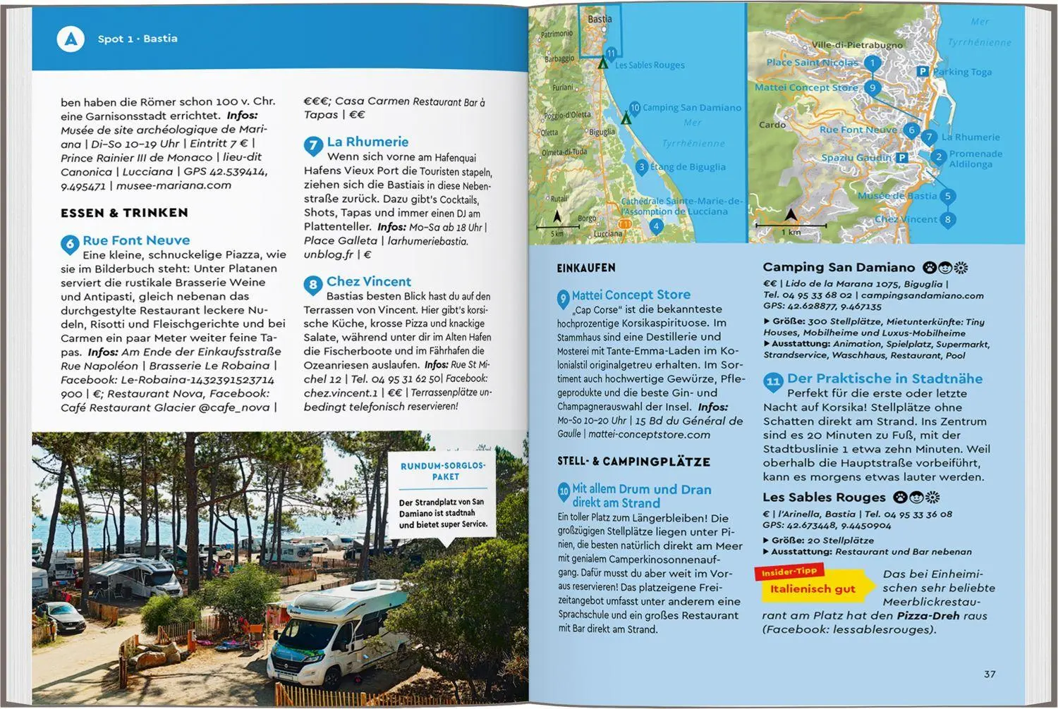 Bild: 9783829731850 | MARCO POLO Camper Guide Korsika | Timo Lutz | Taschenbuch | 192 S.