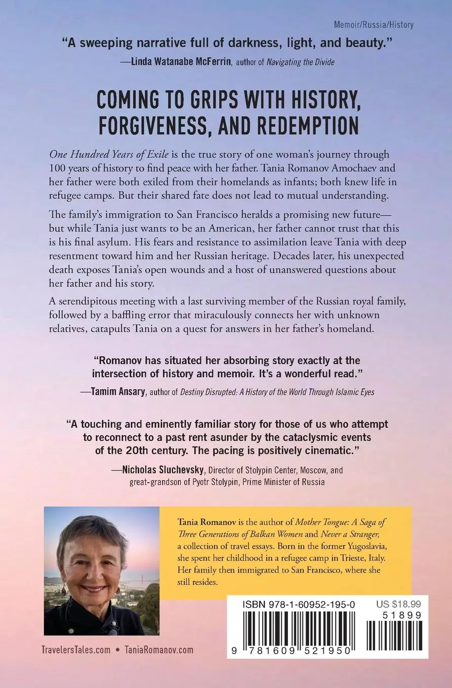 Rückseite: 9781609521950 | One Hundred Years of Exile | Tania Romanov | Taschenbuch | Englisch