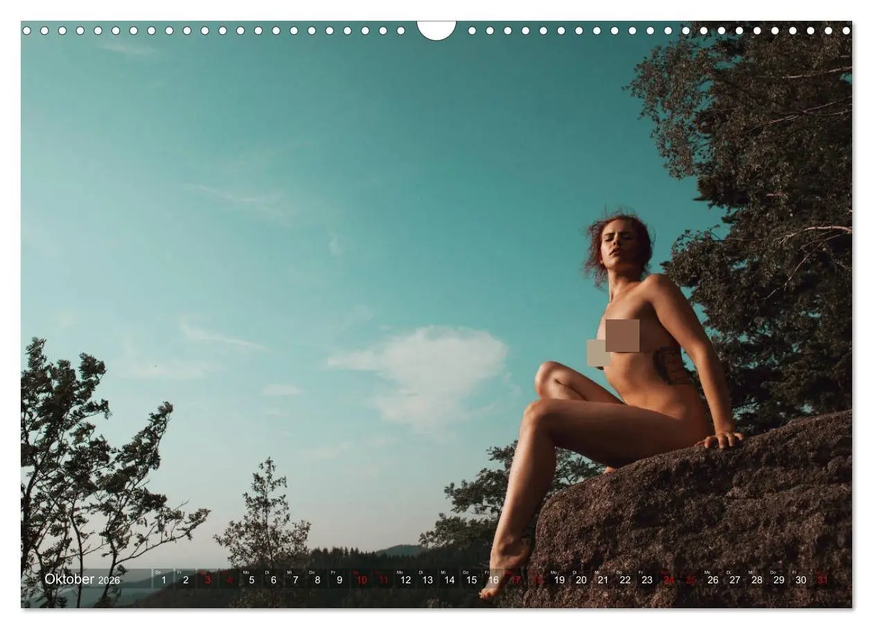 Bild: 9783457931950 | Erotischer Schwarzwald (Wandkalender 2026 DIN A3 quer), CALVENDO...