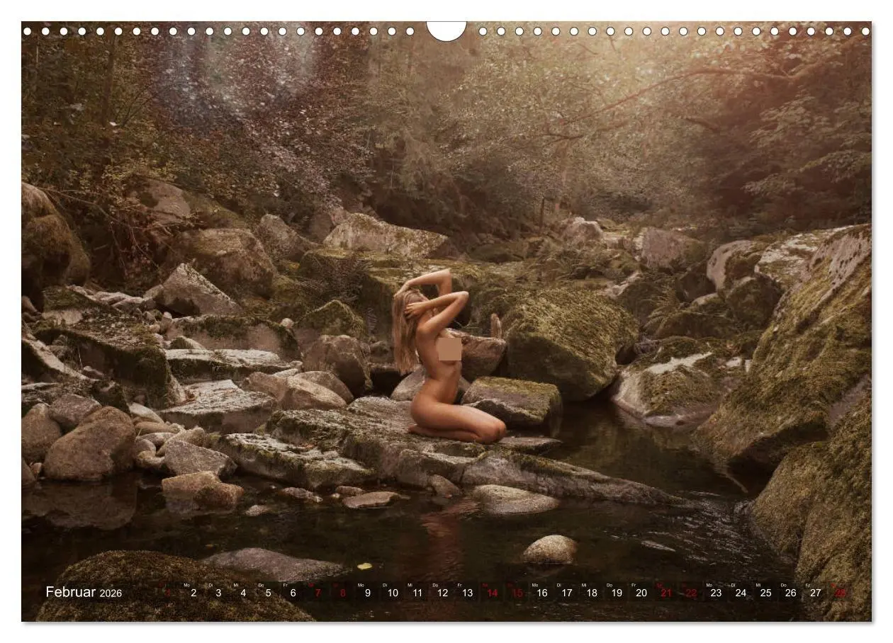 Bild: 9783457931950 | Erotischer Schwarzwald (Wandkalender 2026 DIN A3 quer), CALVENDO...