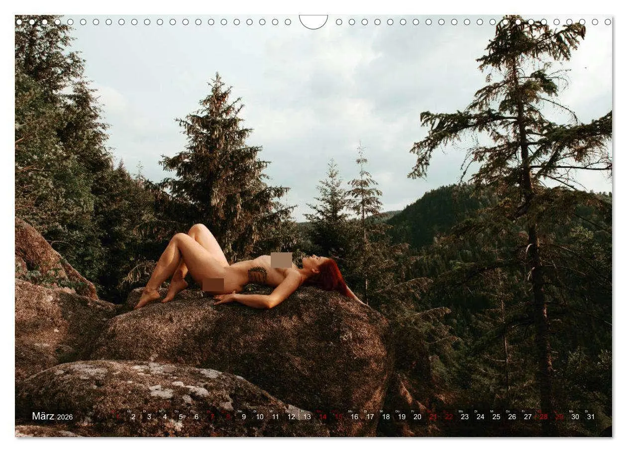 Bild: 9783457931950 | Erotischer Schwarzwald (Wandkalender 2026 DIN A3 quer), CALVENDO...