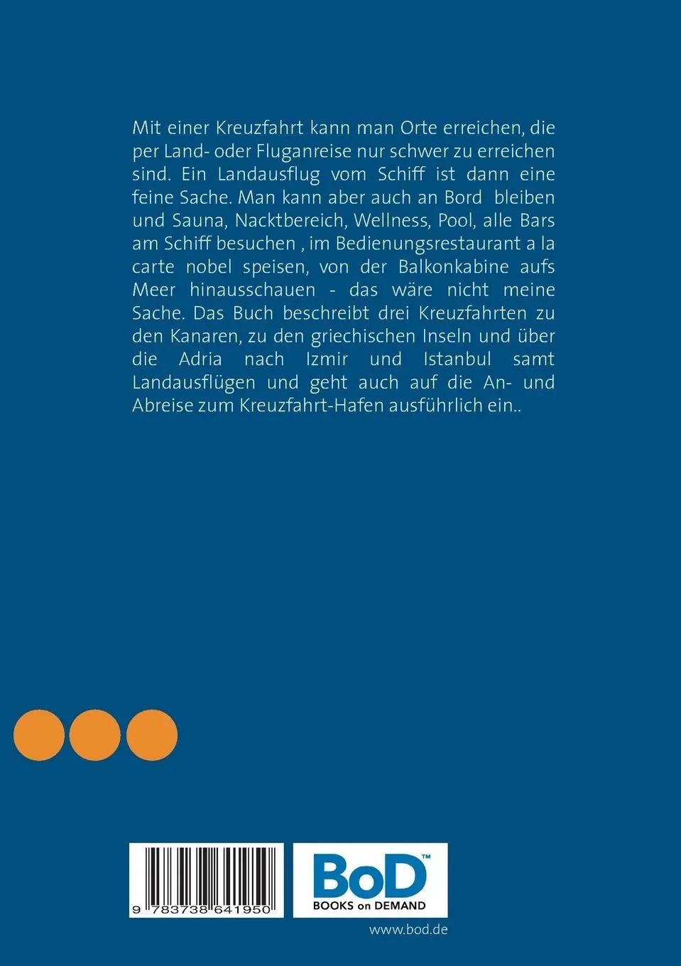 Rückseite: 9783738641950 | Kreuzfahrer | Mit AIDA, COSTA und MSC unterwegs | Kropp Helmut | Buch