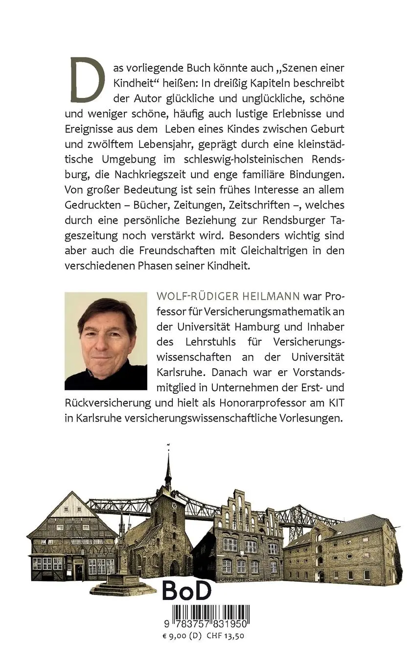 Rückseite: 9783757831950 | So bin ich | Erinnerungen an eine Kindheit in Rendsburg | Heilmann