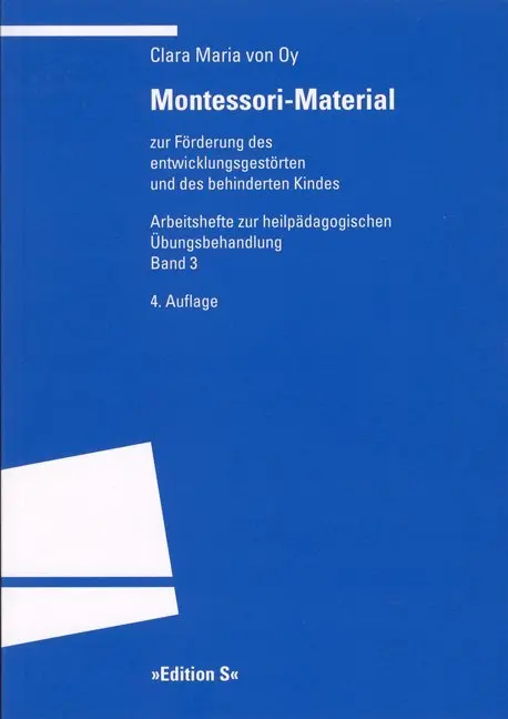 Cover: 9783825381950 | Montessori-Material | Clara Maria von Oy | Taschenbuch | 131 S. | 2008