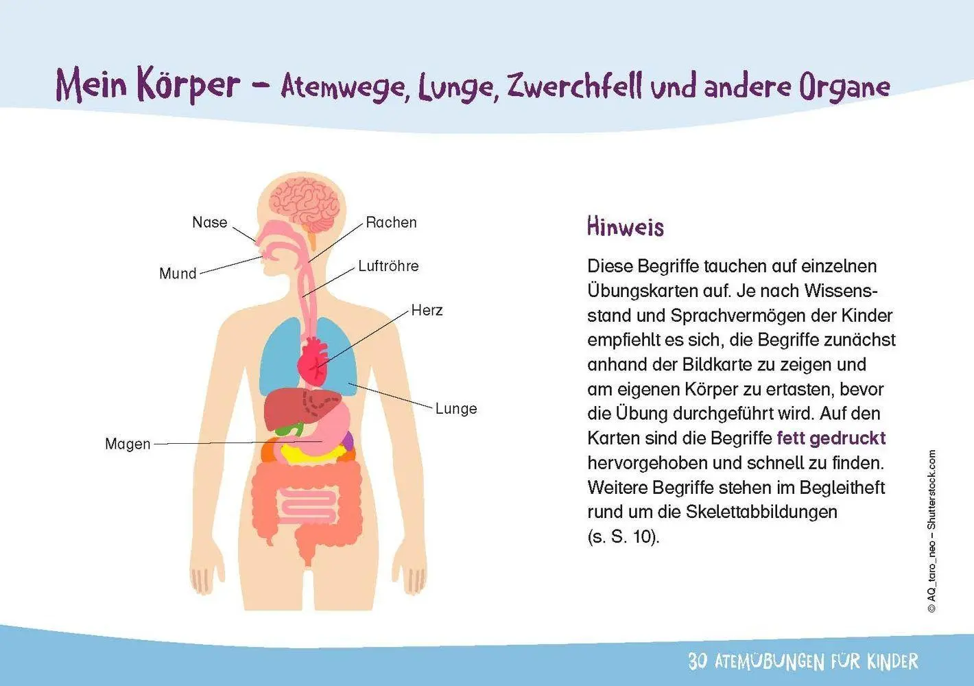 Bild: 9783834671950 | 30 Atemübungen für Kinder - Gefühle spüren, Bedürfnisse erkennen | Box