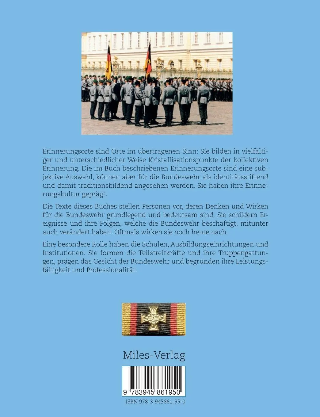 Rückseite: 9783945861950 | Erinnerungsorte der Bundeswehr | Hans - Günter Behrendt | Taschenbuch