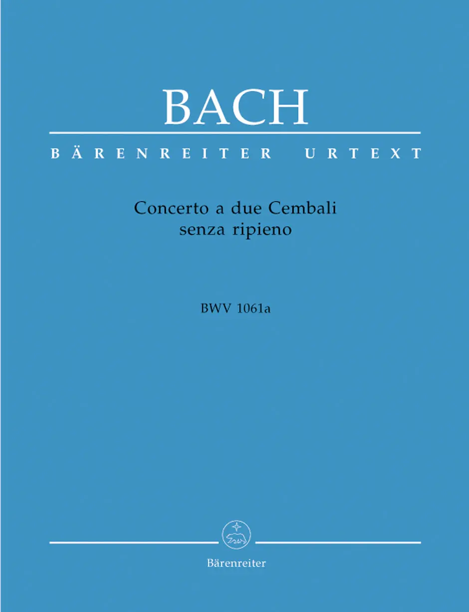 Cover: 9790006531950 | Concerto a due Cembali senza ripieno BWV 1061a | Johann S Bach | Buch