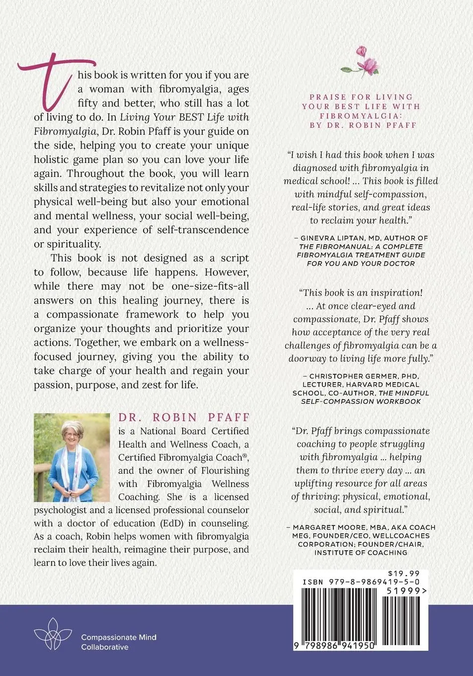Rückseite: 9798986941950 | Living Your BEST Life with Fibromyalgia | Robin Pfaff | Taschenbuch