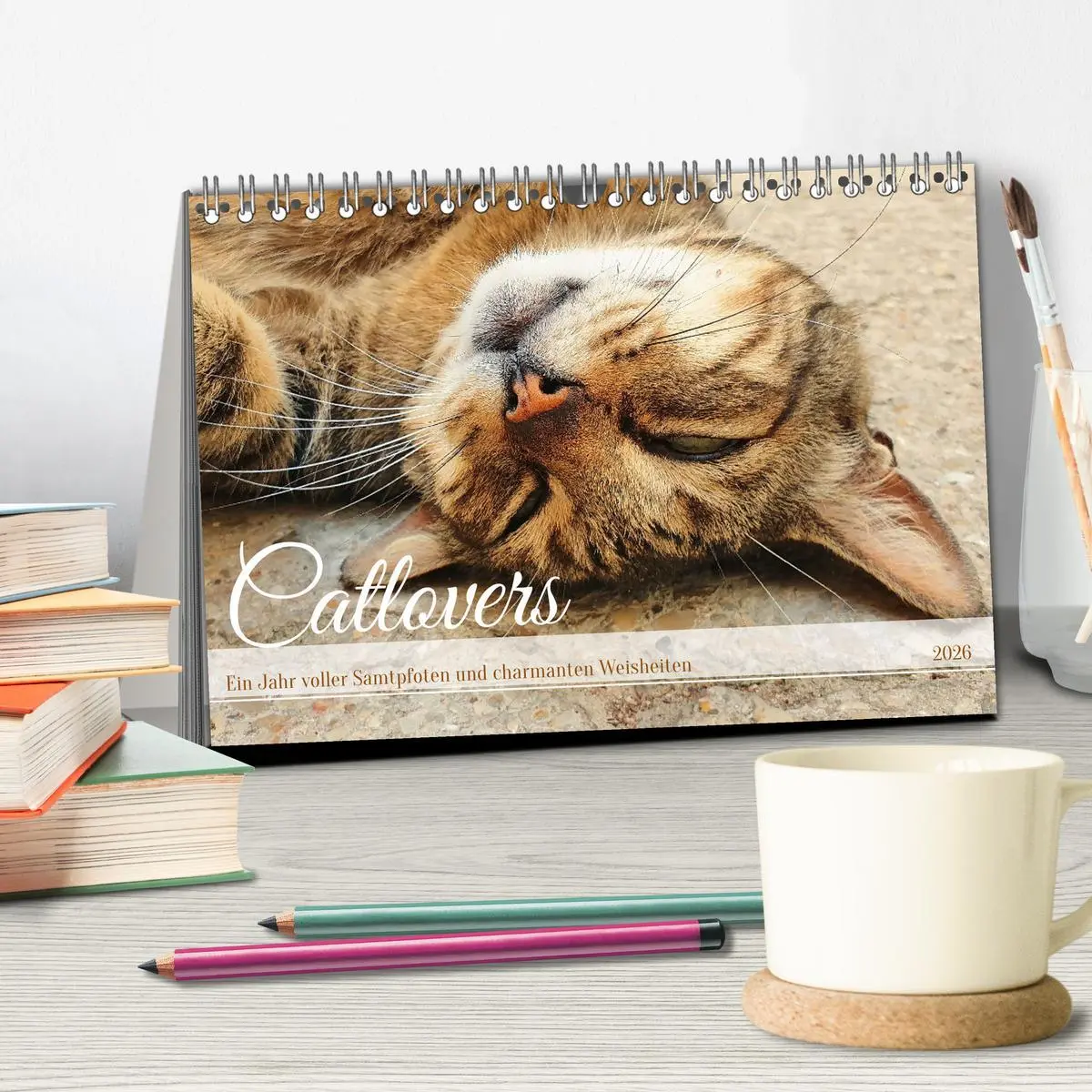 Bild: 9783457442050 | Catlovers - Ein Jahr voller Samtpfoten und charmanten Weisheiten...