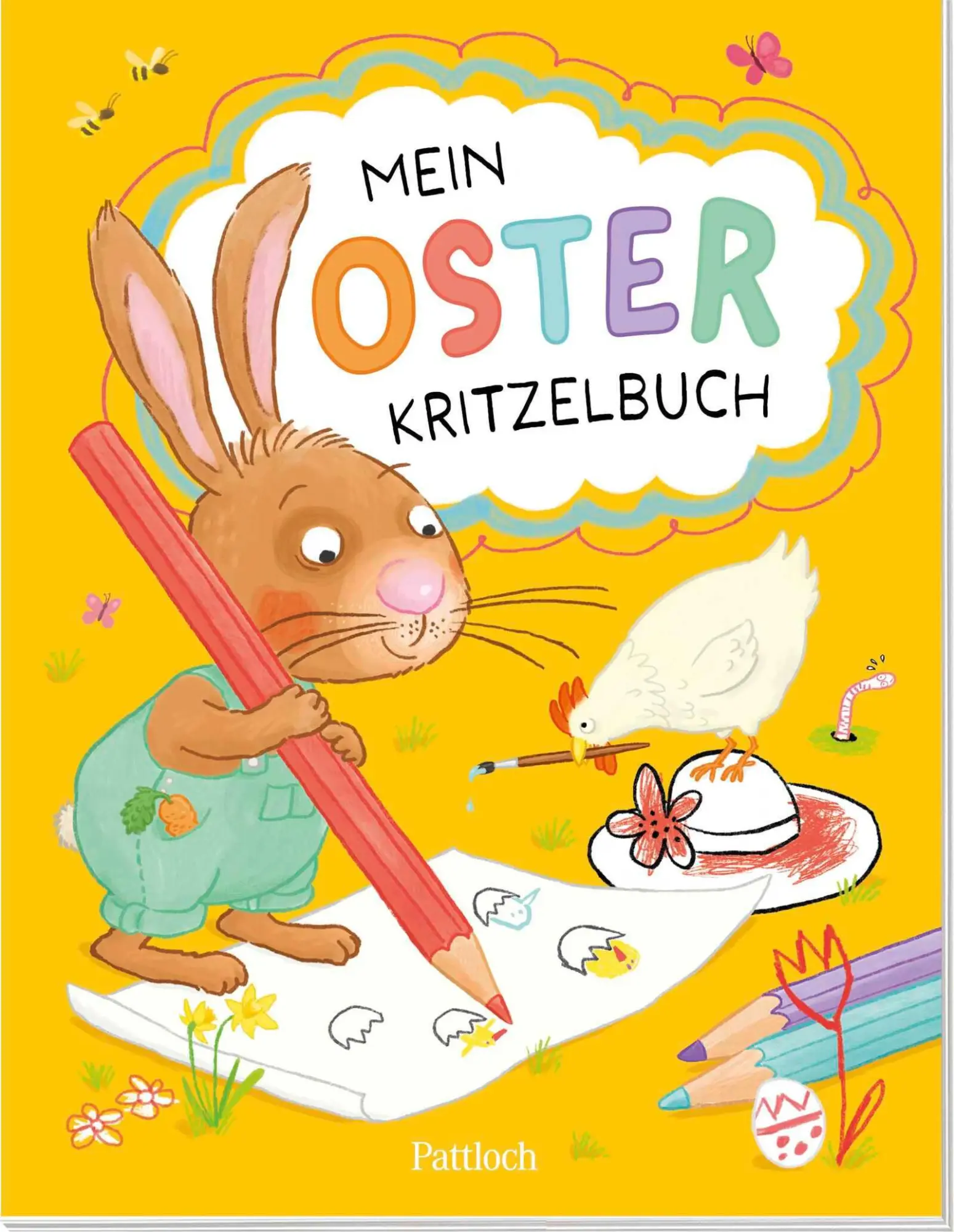Cover: 9783629012050 | Mein Oster-Kritzelbuch | Pattloch Verlag | Broschüre | 48 S. | Deutsch