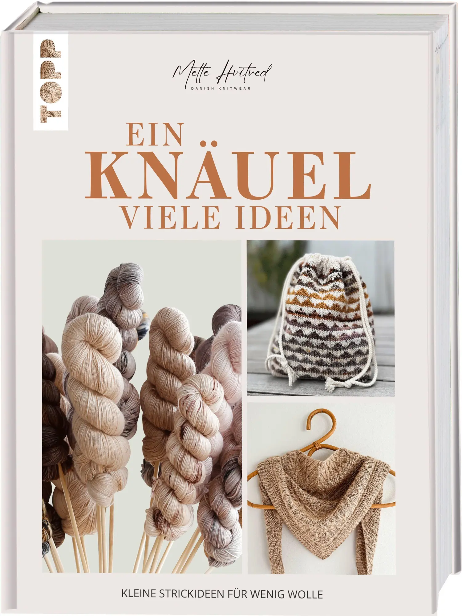 Cover: 9783735872050 | Ein Knäuel, viele Ideen | Kleine Strickideen für wenig Wolle | Hvitved