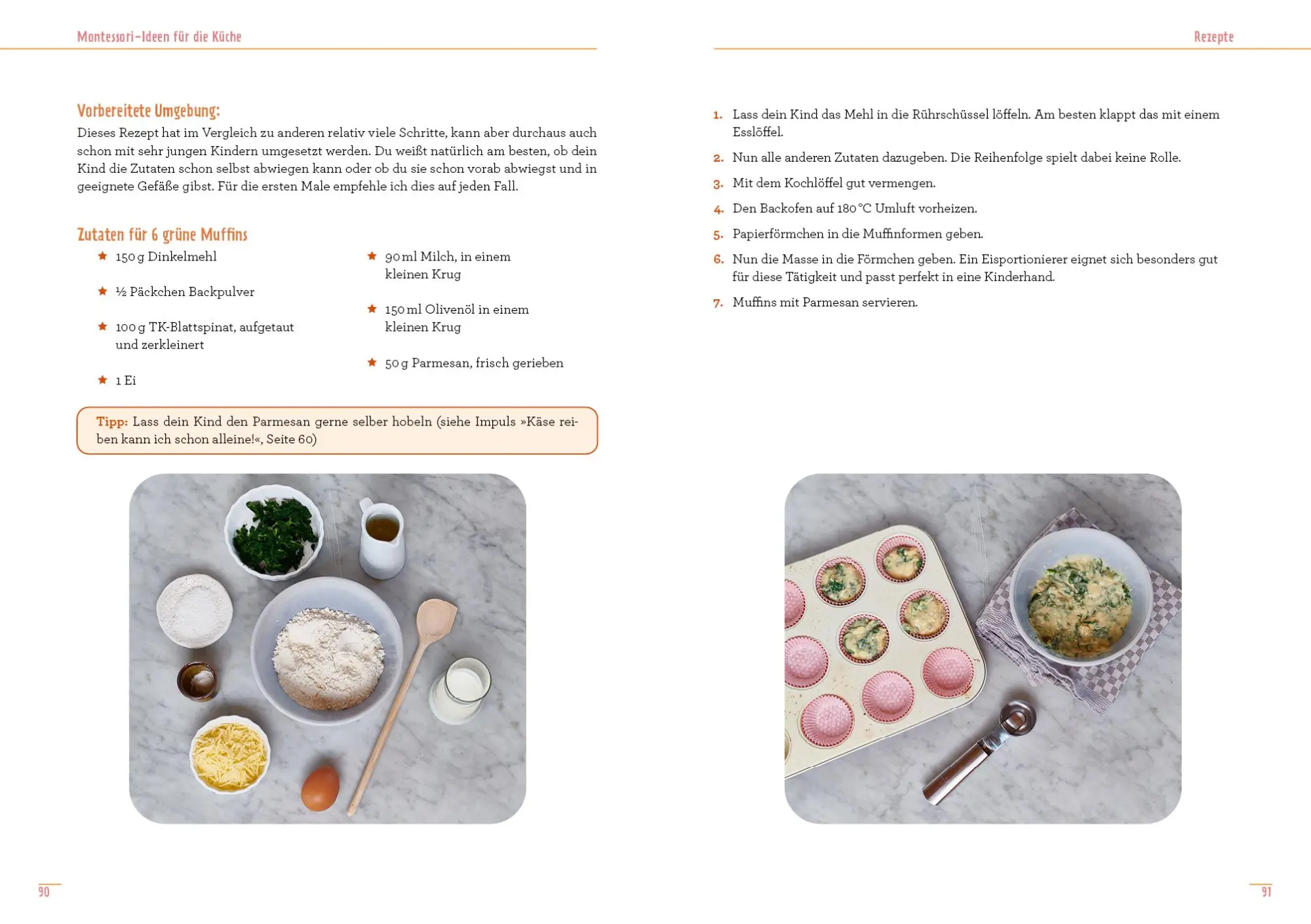 Bild: 9783742322050 | Montessori-Ideen für die Küche - Kochen mit Kindern | Julia Peneder