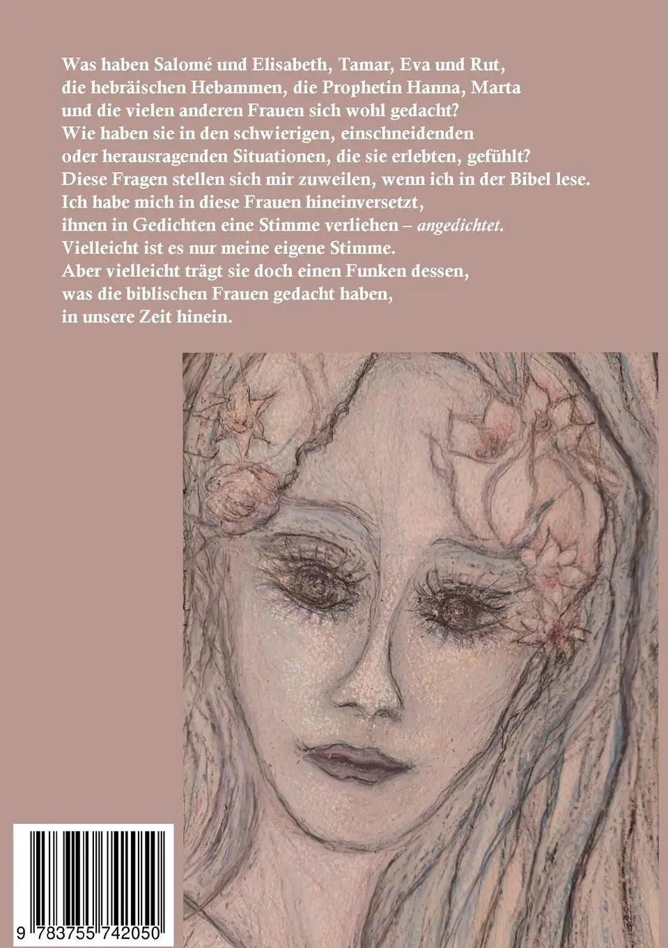 Rückseite: 9783755742050 | Angedichtet | Was biblische Frauen gedacht haben mögen | Zeil (u. a.)