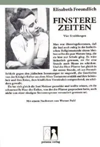 Cover: 9783924652050 | Finstere Zeiten | Elisabeth Freundlich (u. a.) | Taschenbuch | Deutsch