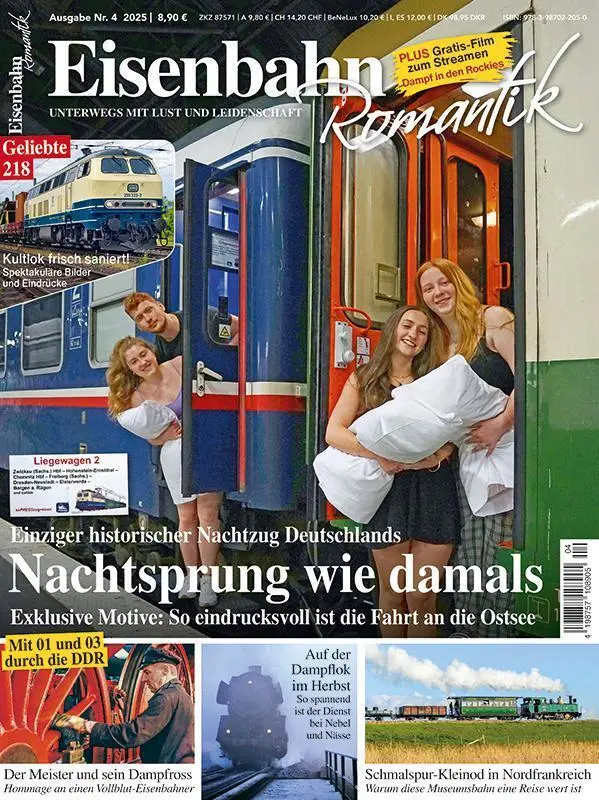 Cover: 9783987022050 | Nachtsprung wie damals | Eisenbahnromantik 4/2025 | Broschüre | 100 S.