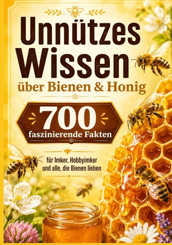 Cover: 9789403902050 | Unnützes Wissen über Bienen &amp; Honig : 700 faszinierende Fakten für...