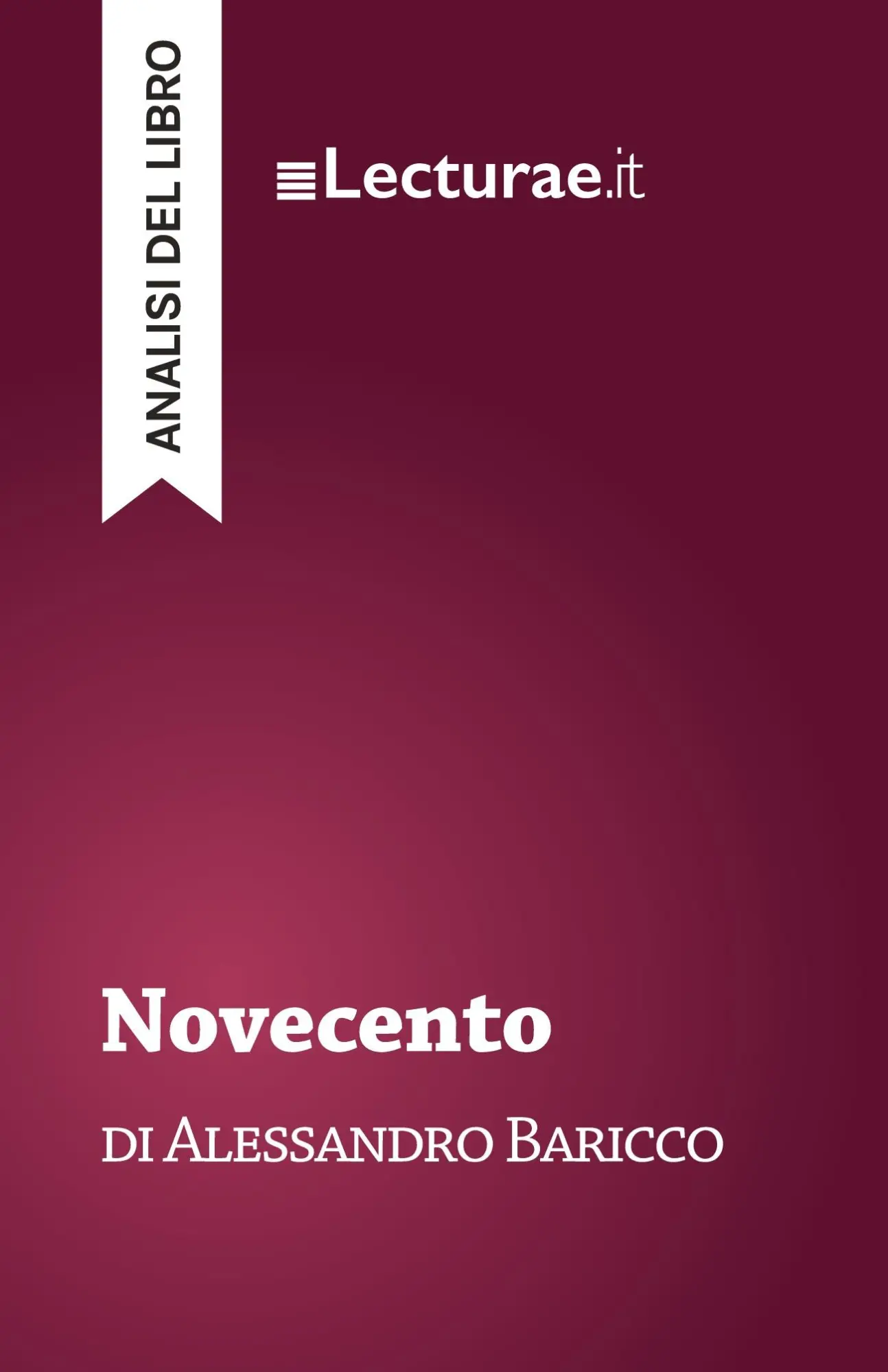 Cover: 9782390802150 | Novecento - Alessandro Baricco (analisi del libro) | Tommaso Rossi