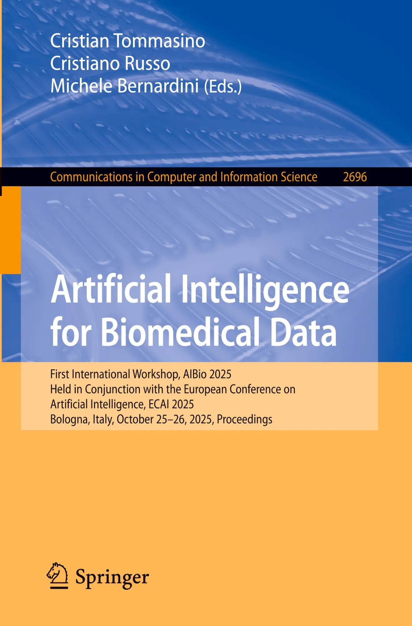 Artificial Intelligence for Biomedical Data