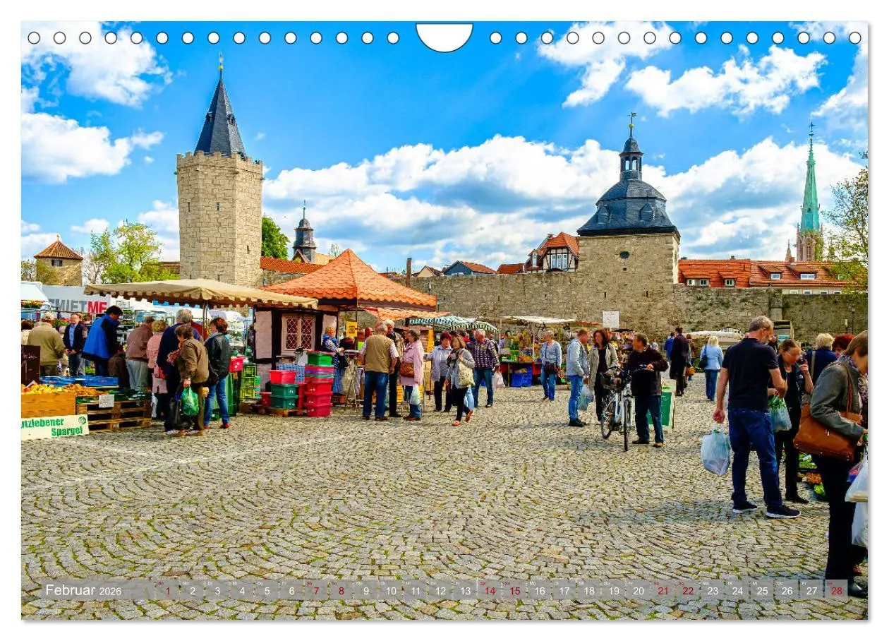 Bild: 9783457362150 | Ein Blick auf Mühlhausen in Thüringen (Wandkalender 2026 DIN A4...