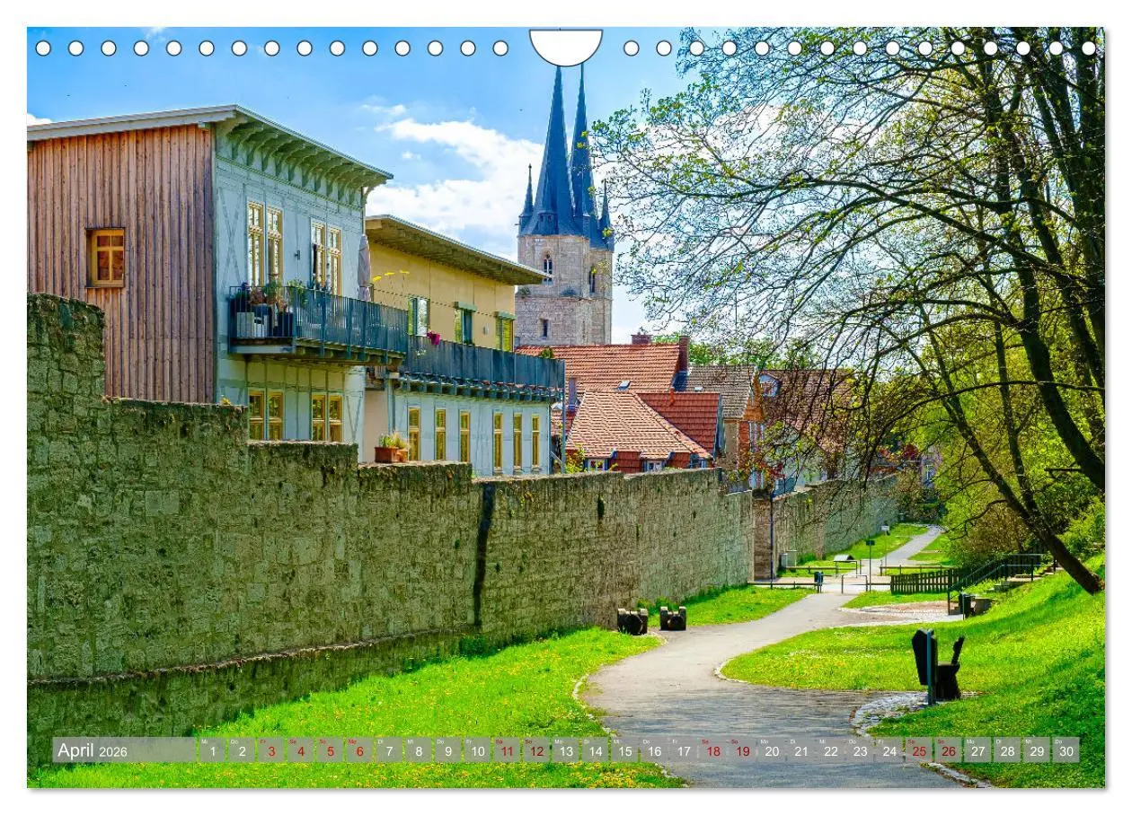 Bild: 9783457362150 | Ein Blick auf Mühlhausen in Thüringen (Wandkalender 2026 DIN A4...