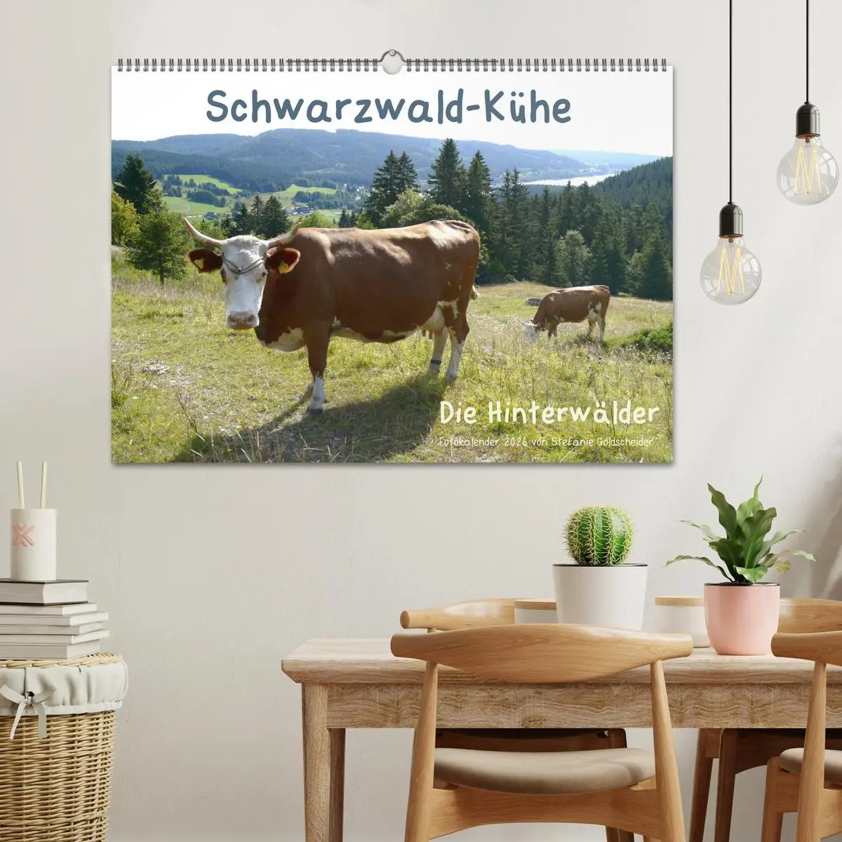 Bild: 9783457812150 | Schwarzwald-Kühe - Die Hinterwälder (Wandkalender 2026 DIN A2...