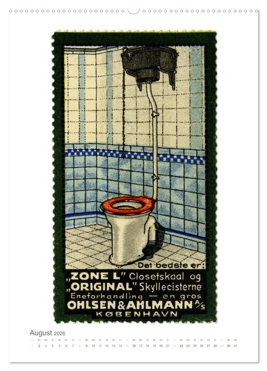 Bild: 9783516452150 | Werbemarken des frühen 20. Jahrhunderts (Wandkalender 2026 DIN A2...