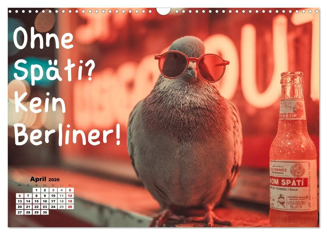 Bild: 9783516692150 | Freche Tauben - Lustiger Sprüchekalender mit Berliner Schnautze...
