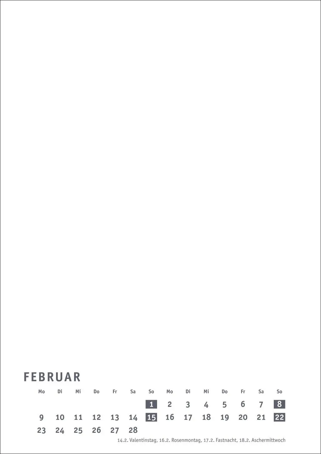 Bild: 9783756412150 | Premium-Bastelkalender weiß A4 2026 | Kalender | Spiralbindung | 14 S.